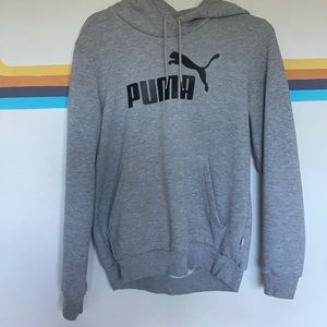 Grey Puma Hoodie